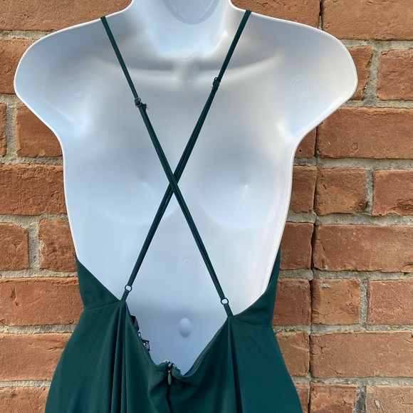 Lulu’s Mythical Kind of Love Dark Green Maxi Dress - Picture 7 of 11